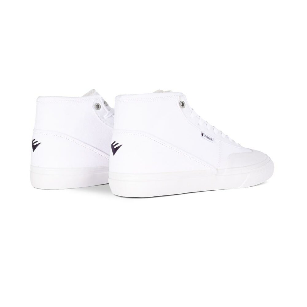 Emerica Winkowski High-Top Skate Shoes - White