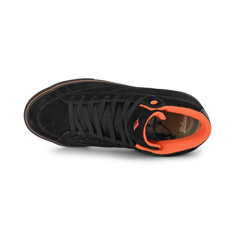 Emerica x Biltwell Omen Hi Skate Shoes - Black
