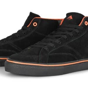 Emerica x Biltwell Omen Hi Skate Shoes - Black