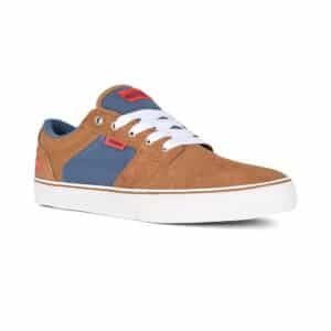 Etnies Barge LS Skate Shoes - Brown/Blue