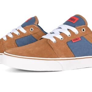 Etnies Barge LS Skate Shoes - Brown/Blue