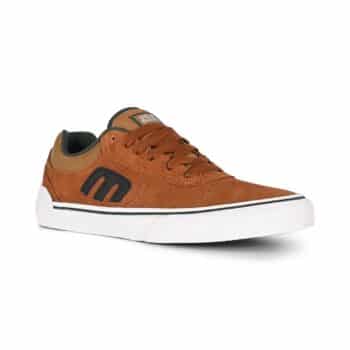 Etnies Joslin Vulc Skate Shoes - Brown/Green