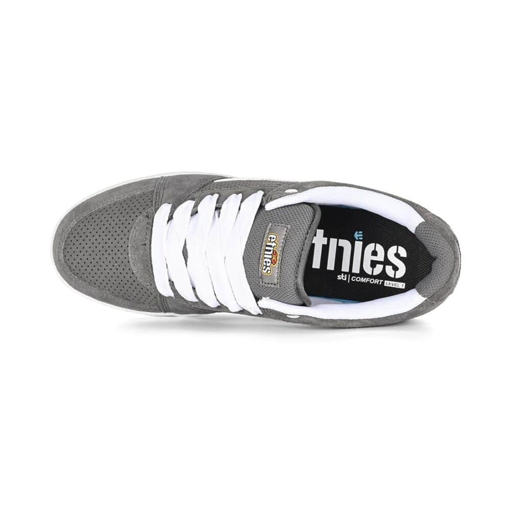 Etnies MC Rap Lo Skate Shoes - Grey/White