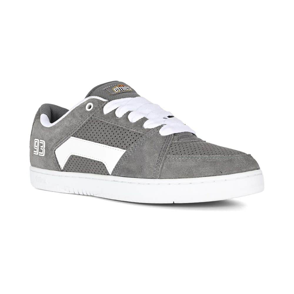 Etnies MC Rap Lo Skate Shoes - Grey/White