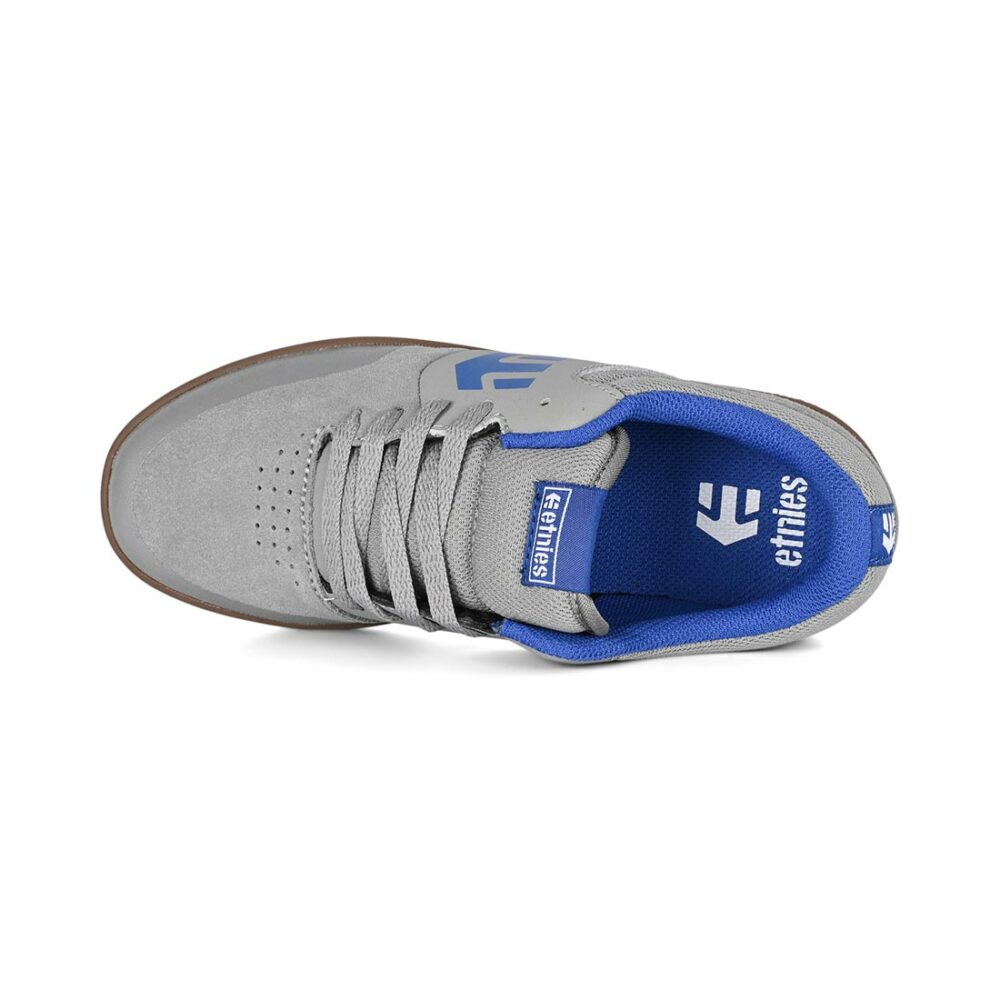 Etnies Marana (Youth) Skate Shoes - Grey/Blue
