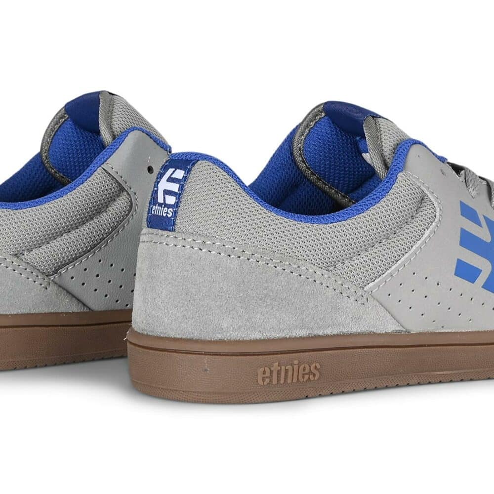 Etnies Marana (Youth) Skate Shoes - Grey/Blue