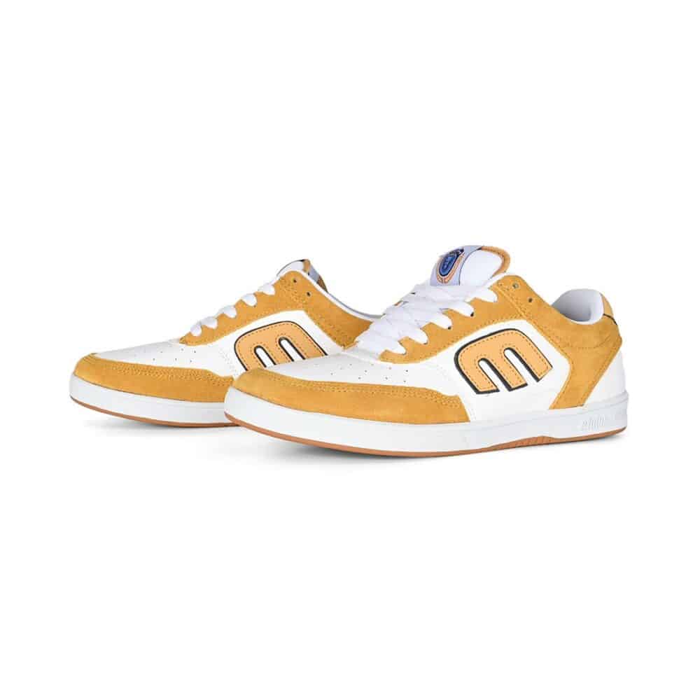 Etnies The Aurelien Skate Shoes - Tan/White