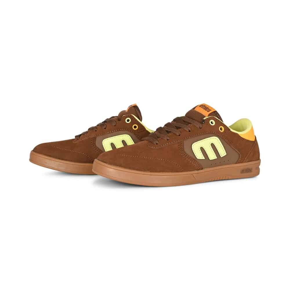 Etnies Windrow Skate Shoes - Brown/Gum