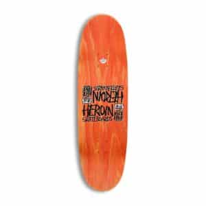 Heroin Skateboards Razor Egg Symmetrical Spliced 9.5″ Deck