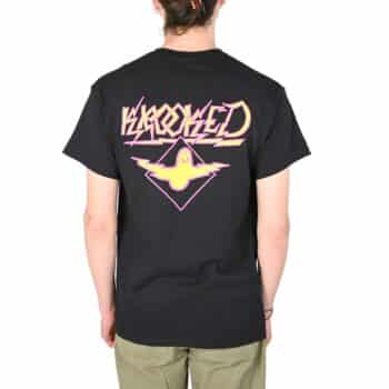 Krooked Bird Lightening S/S T-Shirt - Black/Magenta/Yellow