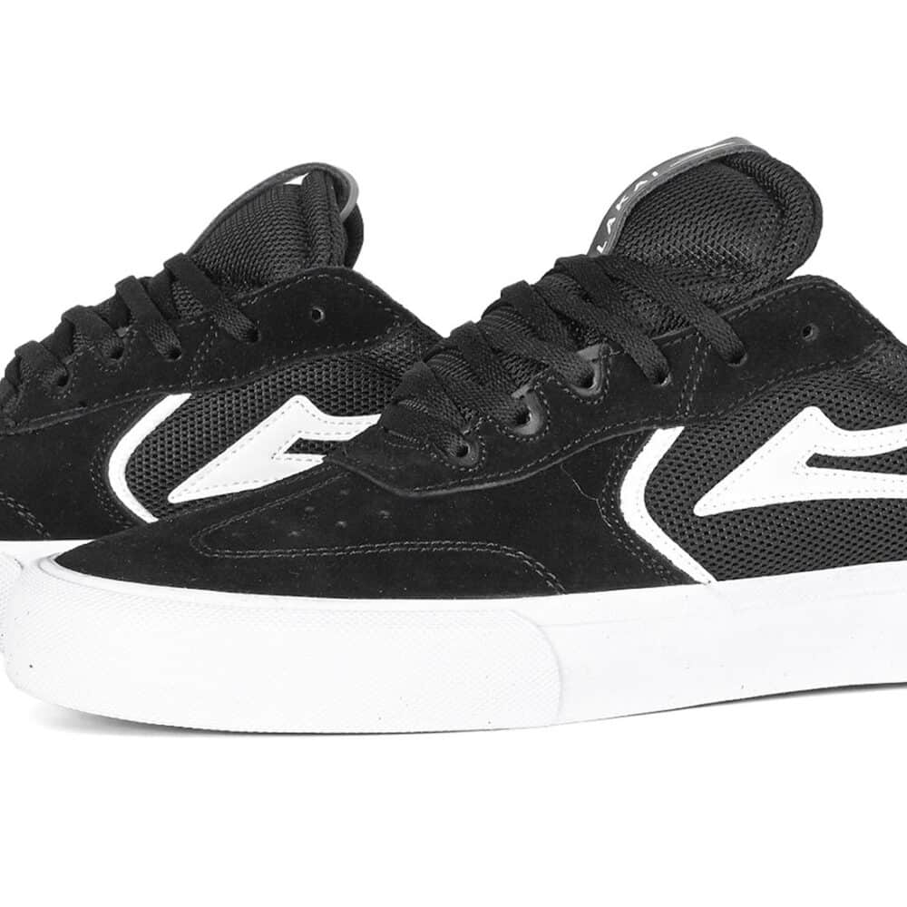 Lakai Atlantic Vulc Skate Shoes - Black/White