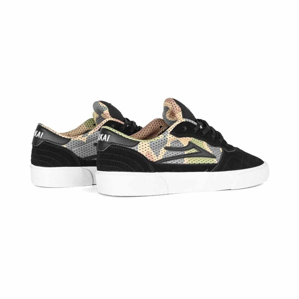 Lakai Cambridge Skate Shoes - Black/Camo