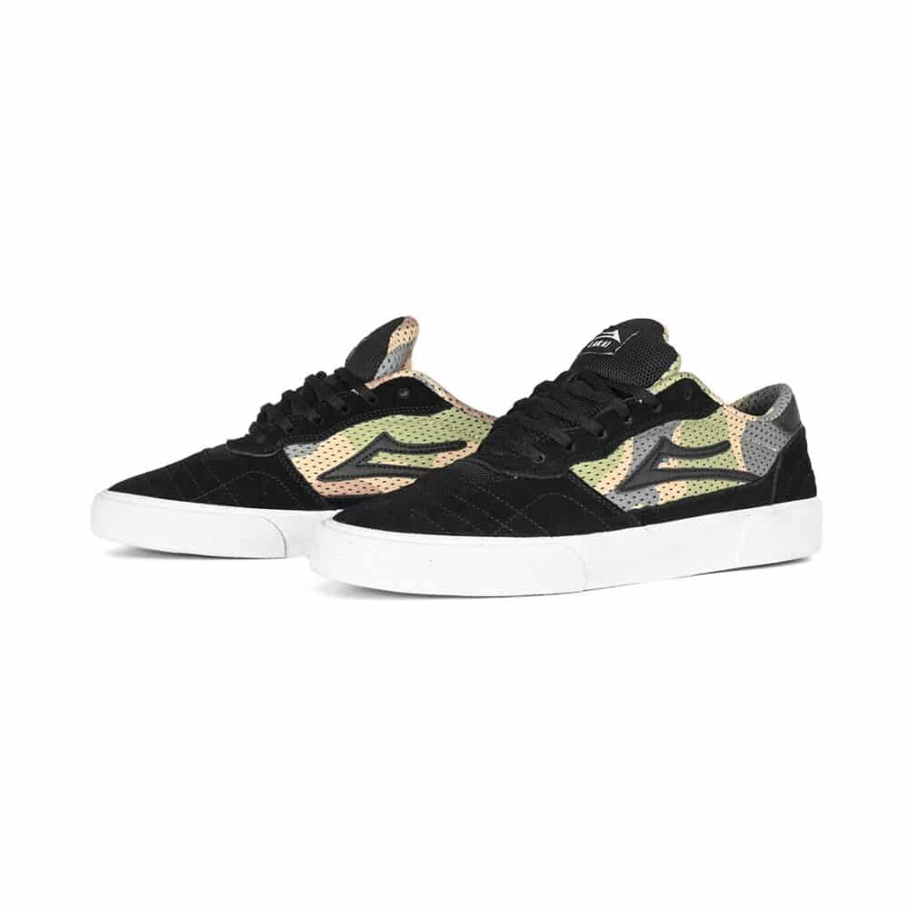 Lakai Cambridge Skate Shoes - Black/Camo