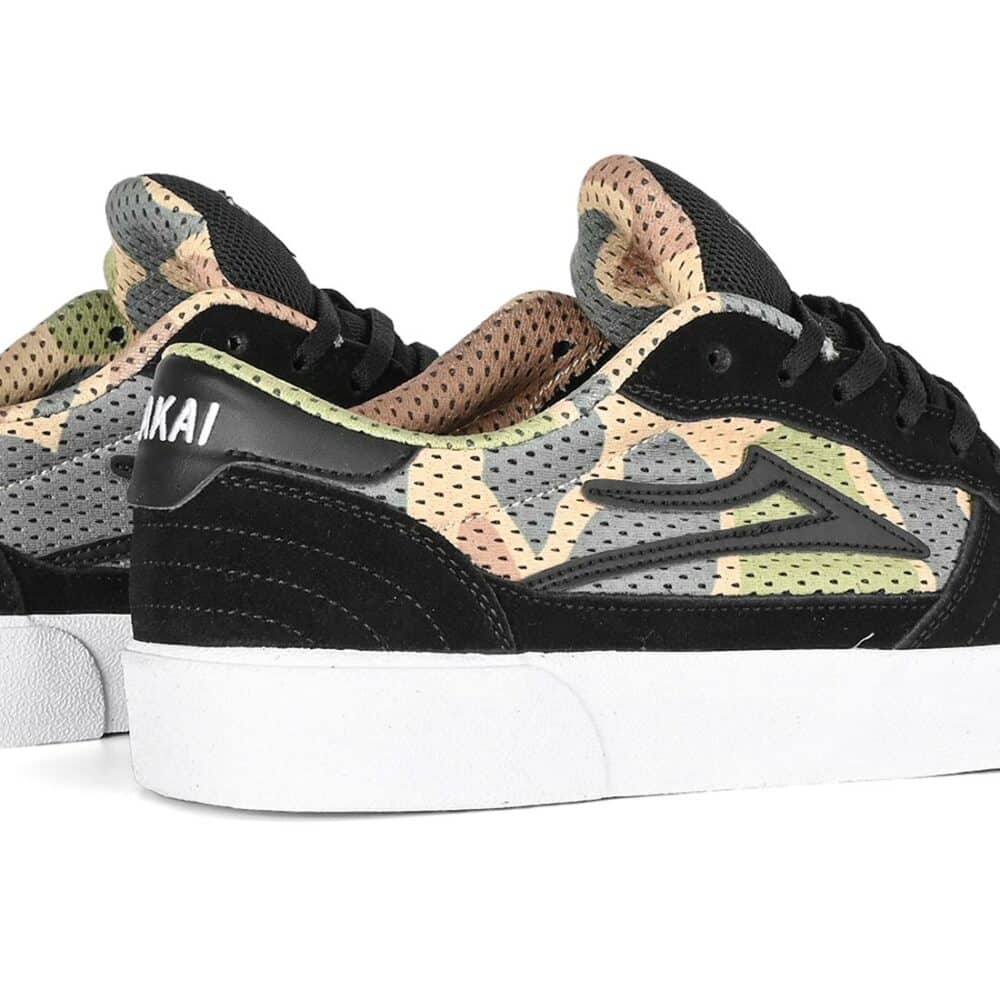 Lakai Cambridge Skate Shoes - Black/Camo