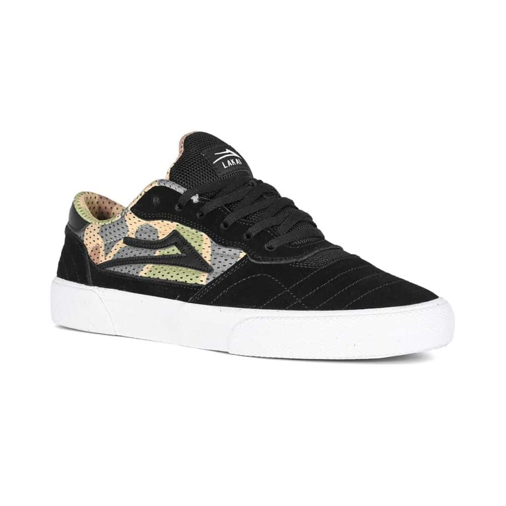 Lakai Cambridge Skate Shoes - Black/Camo