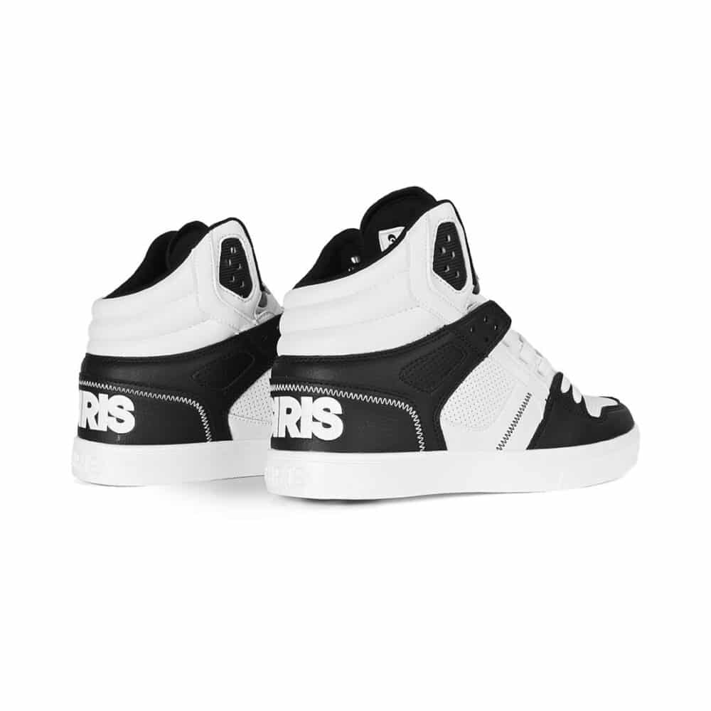 Osiris Clone High Top Shoes - Black/White/Black