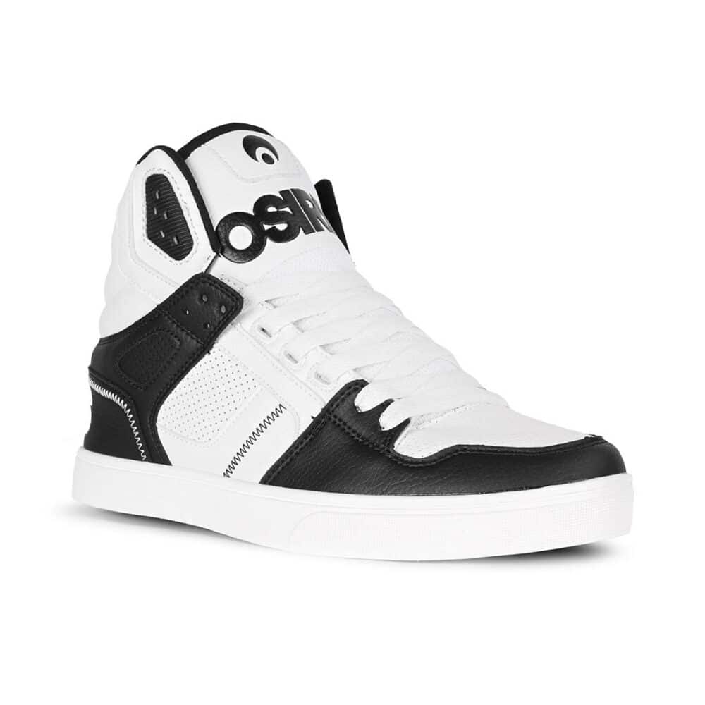 Osiris Clone High Top Shoes - Black/White/Black