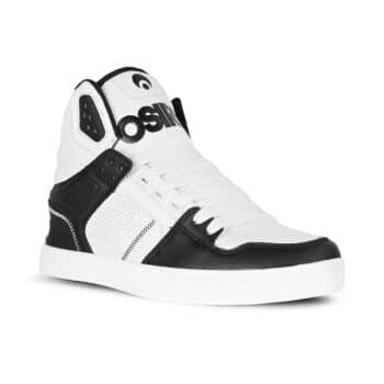 Osiris Clone High Top Shoes - Black/White/Black