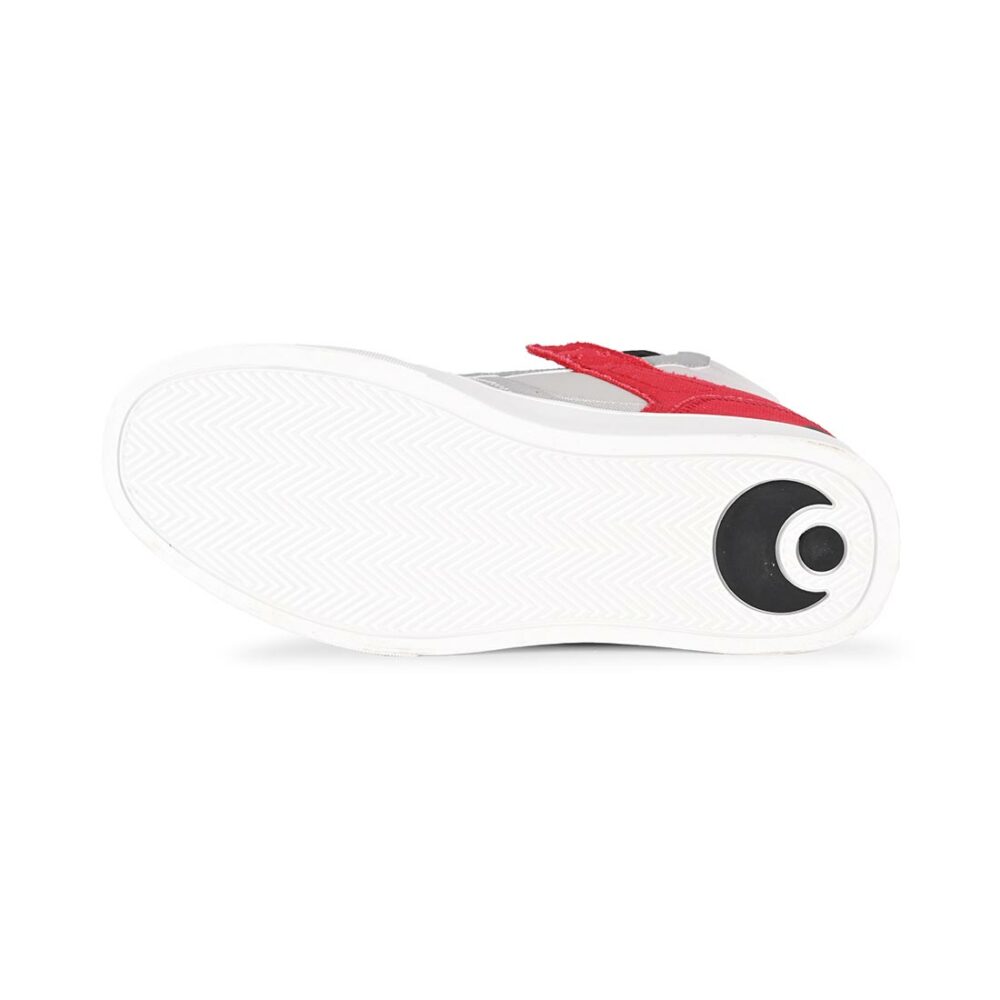 Osiris Clone High Top Shoes - White/Red/Navy