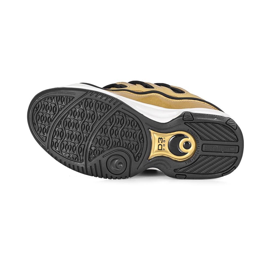 Osiris D3 2001 Skate Shoes Gold Black White Supereight