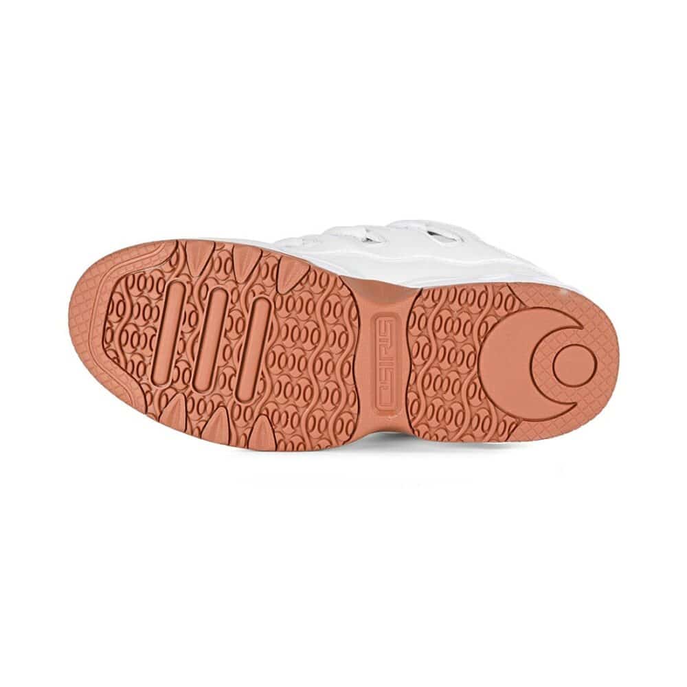Osiris D3 OG Skate Shoes - White/White/Gum