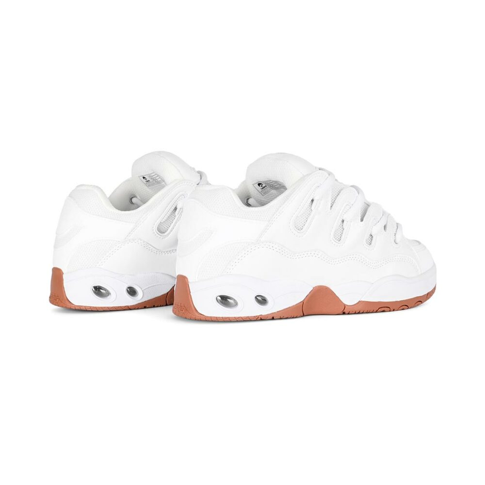 Osiris D3 OG Skate Shoes - White/White/Gum