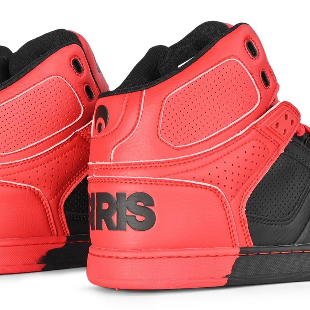Osiris NYC 83 CLK High Top Shoes - Black/Red/Dip