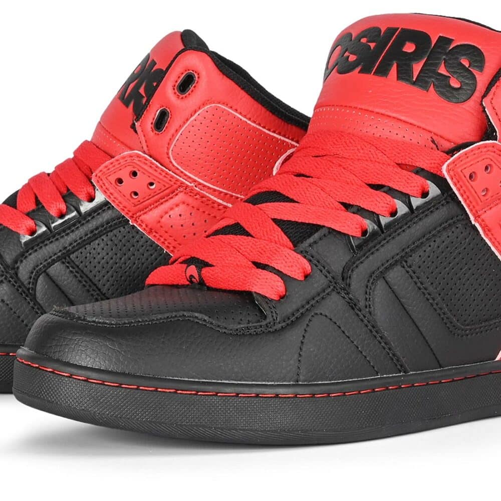 Osiris NYC 83 CLK High Top Shoes - Black/Red/Dip