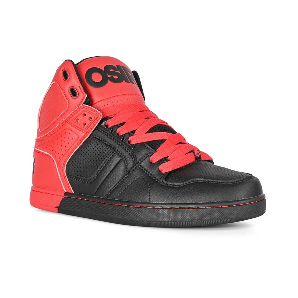 Osiris NYC 83 CLK High Top Shoes - Black/Red/Dip