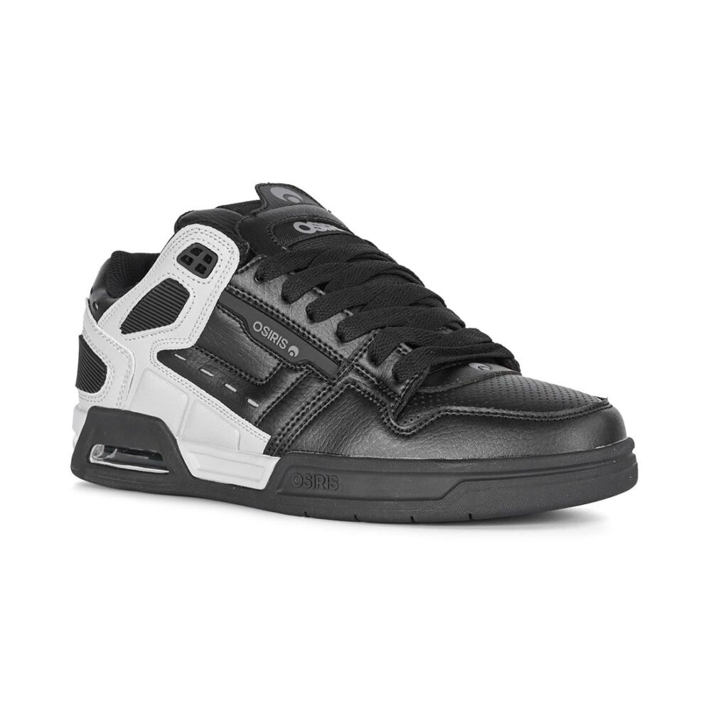 Osiris Peril Skate Shoes - Black/Lt. Grey