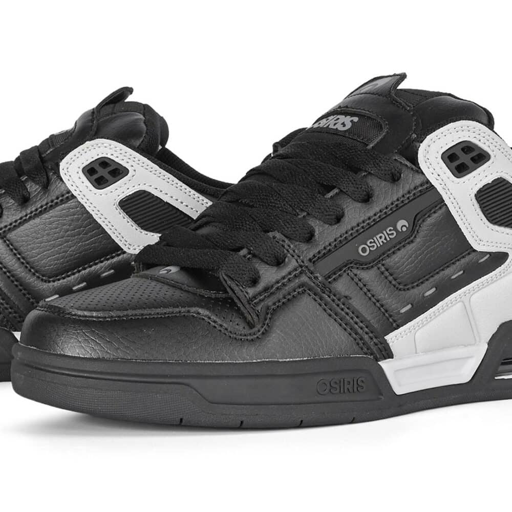 Osiris Peril Skate Shoes - Black/Lt. Grey