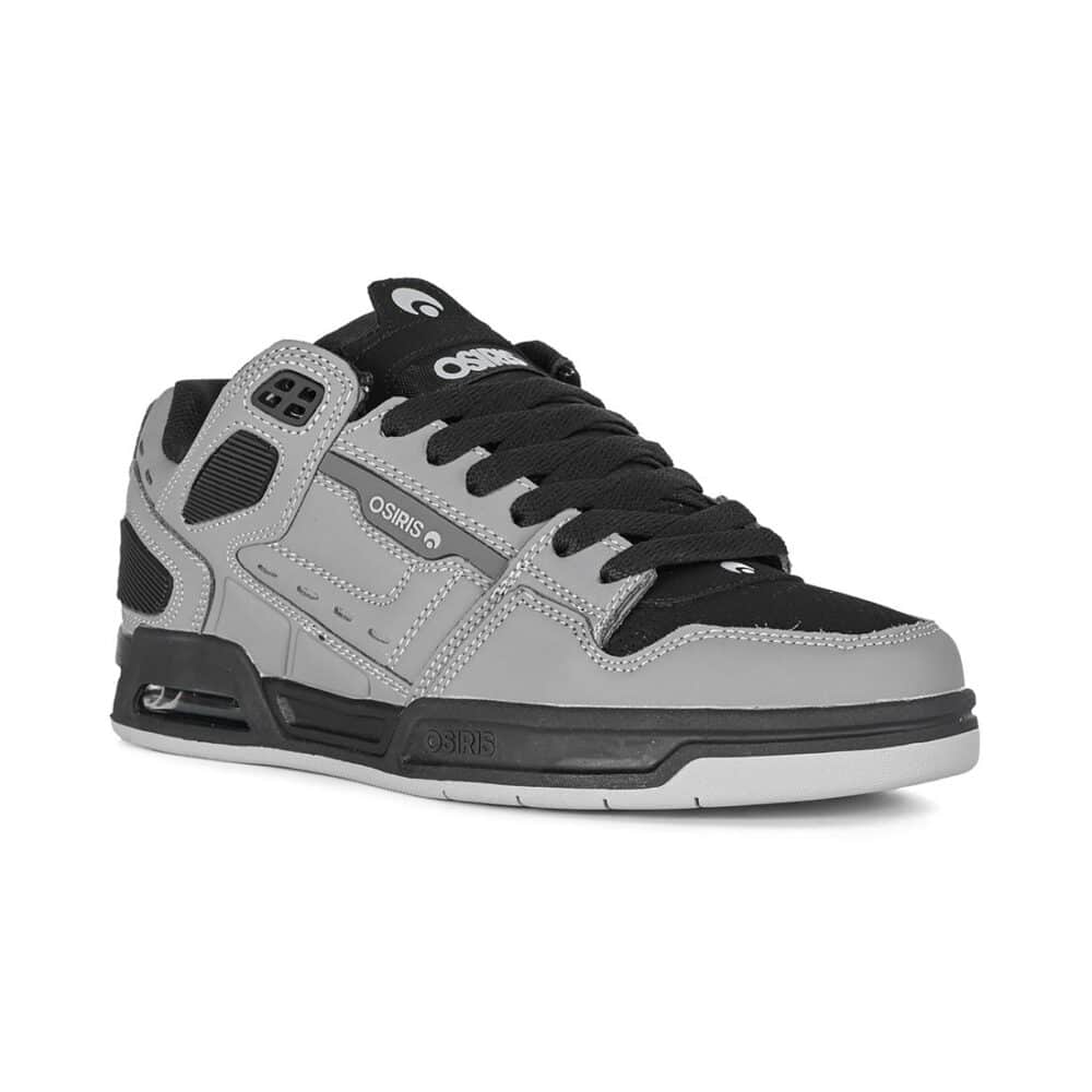 Osiris Peril Skate Shoes - Grey/Black/Grey
