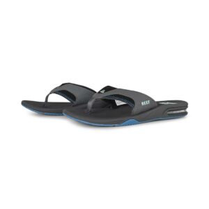 Reef Fanning Sandals - Gunmetal/Ocean