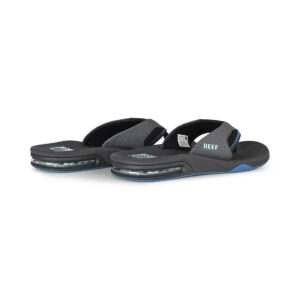 Reef Fanning Sandals - Gunmetal/Ocean