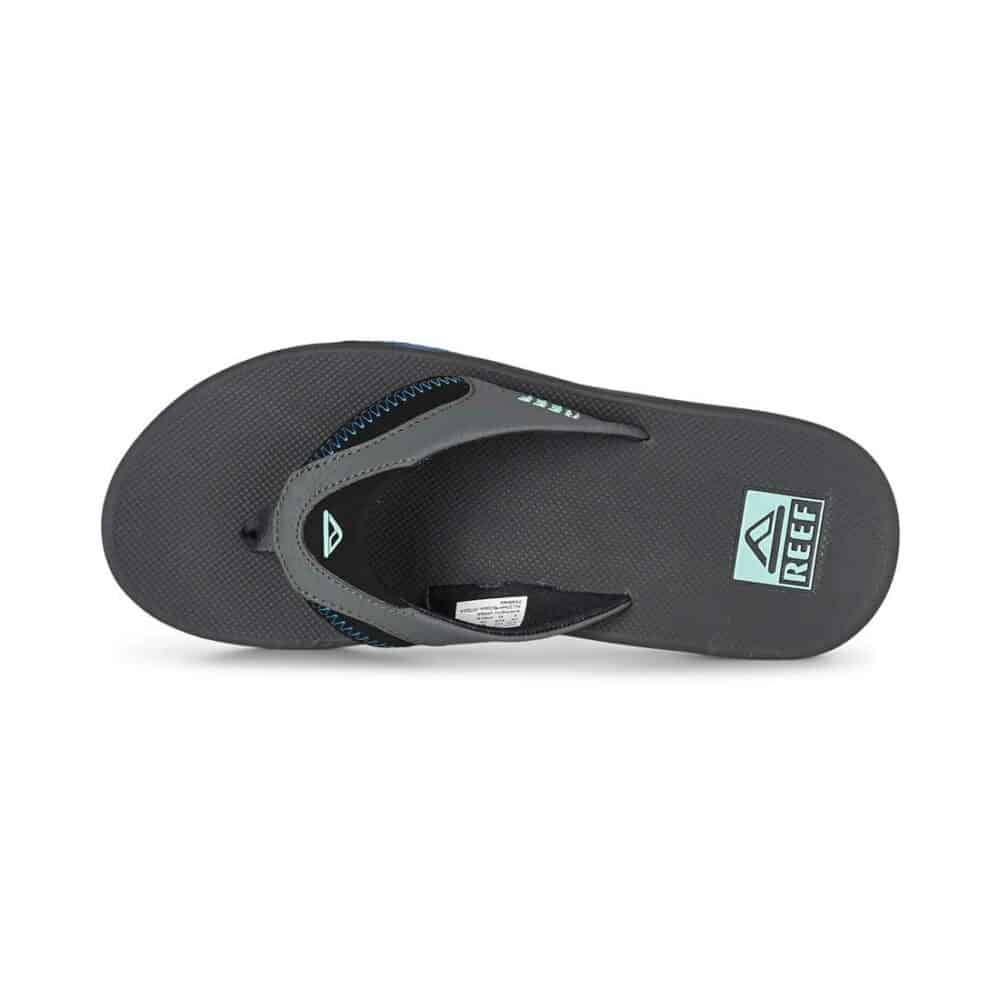 Reef Fanning Sandals - Gunmetal/Ocean