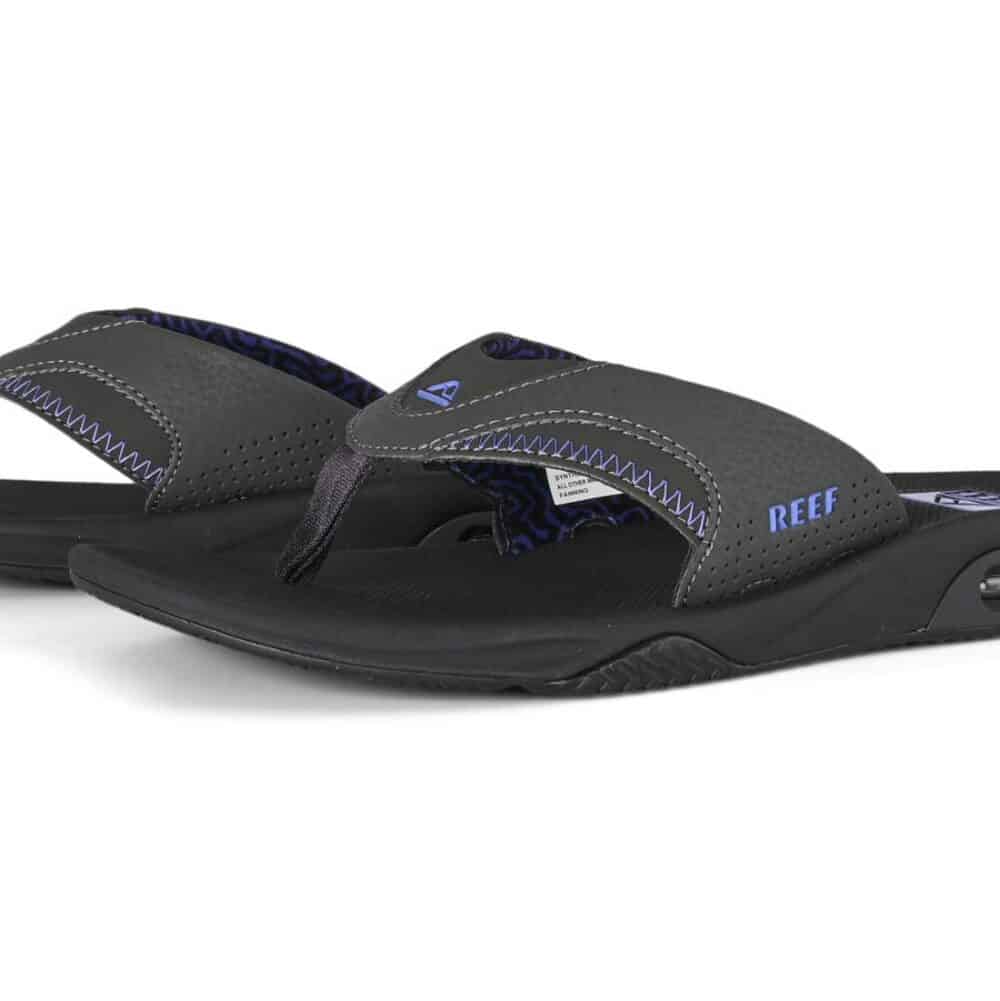 Reef Fanning Sandals - Raven/Purple