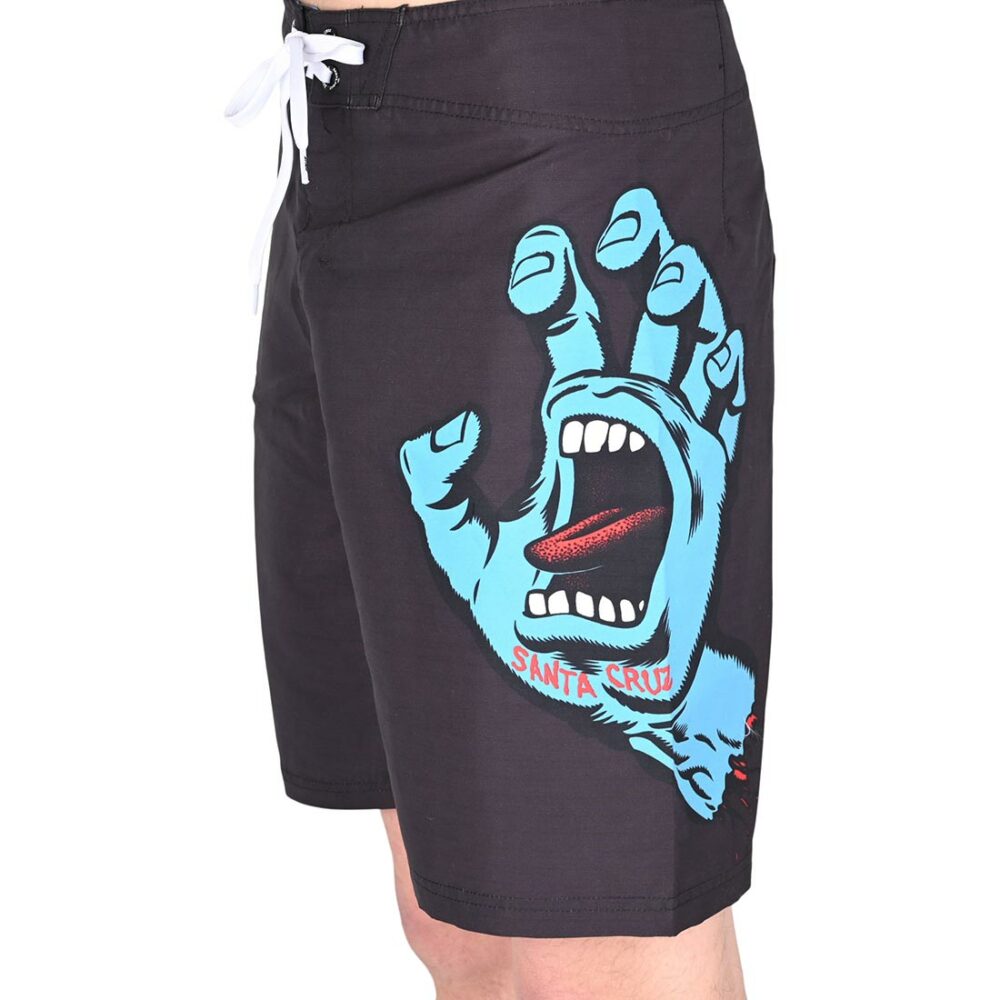 Santa Cruz Screaming Hand Boardshorts - Black