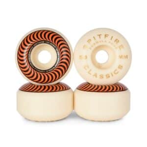 Spitfire Formula Four Classics 101D 53mm Wheels - Orange