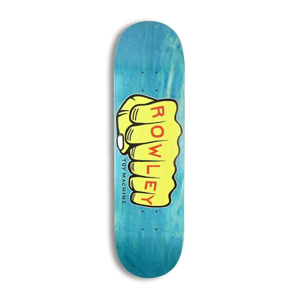 Toy Machine Geoff Rowley Fist 8.5" Skateboard Deck