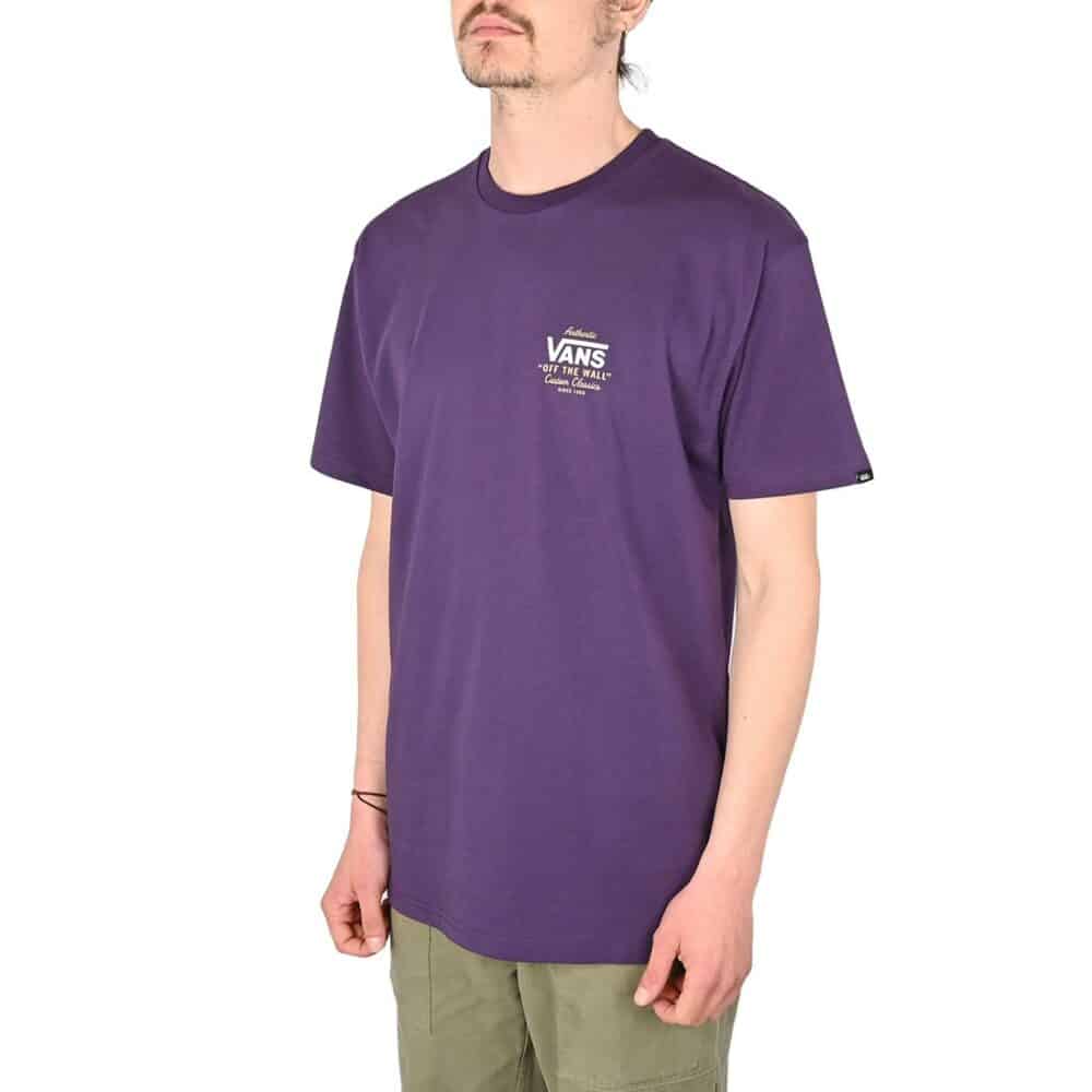 Vans Holder St Classic Short-Sleeved T-Shirt - Gothic Grape