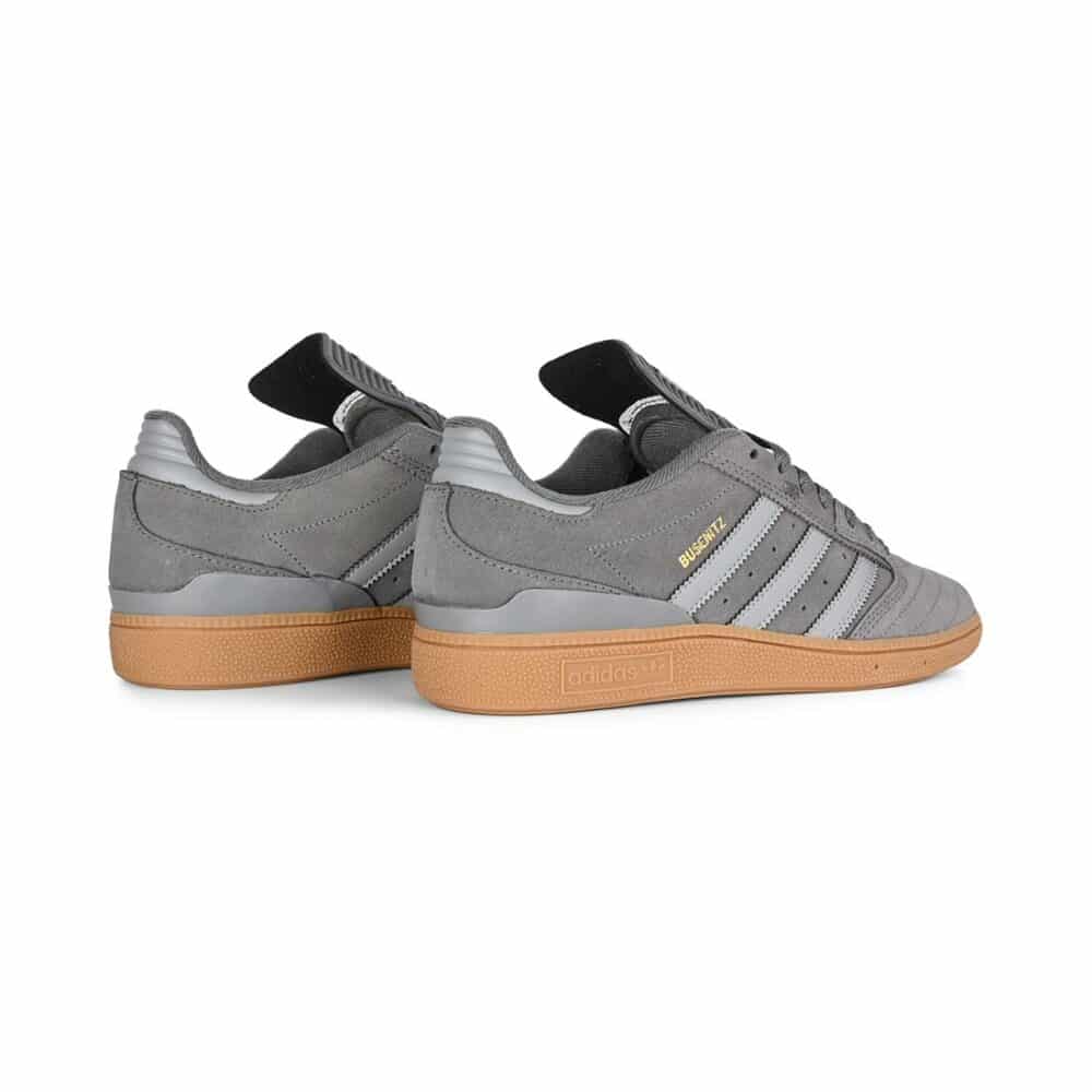Adidas Busenitz Skate Shoes - Grey/Grey/Gold