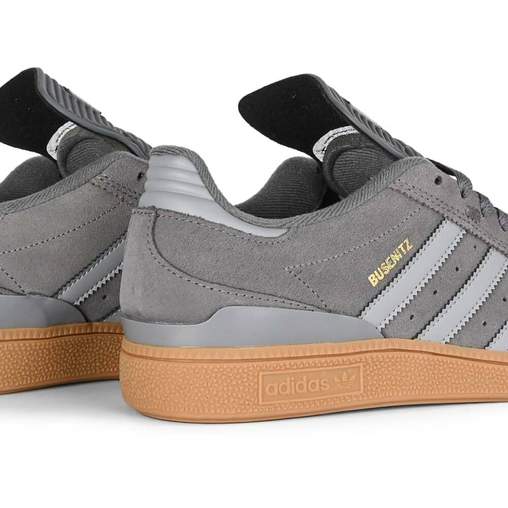 Adidas Busenitz Skate Shoes - Grey/Grey/Gold