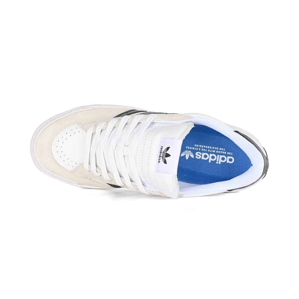 Adidas Nora Skate Shoes - White/Black/Crystal White