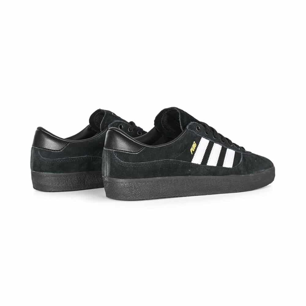Adidas Puig Indoor Skate Shoes - Core Black/Cloud White/Core Black