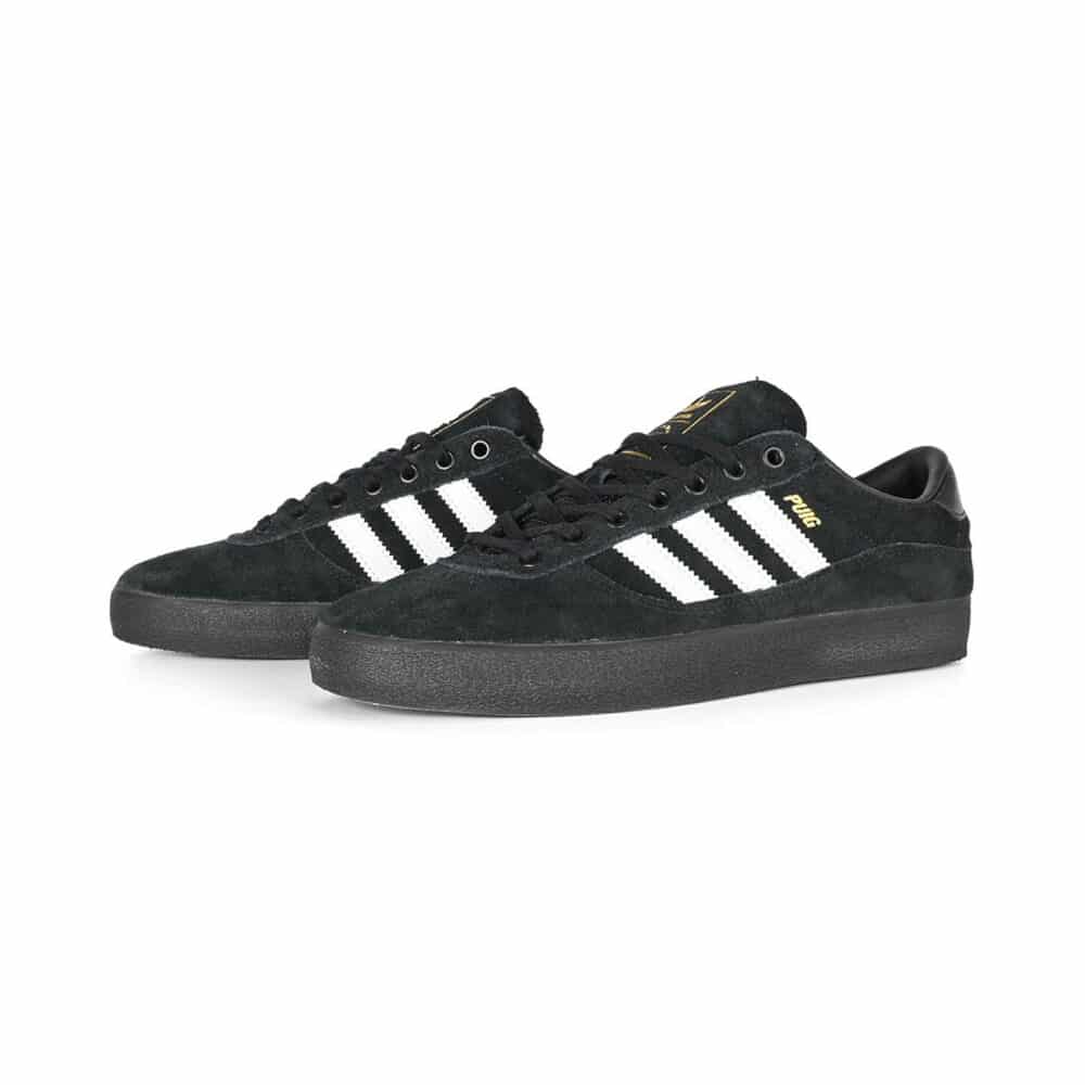 Adidas Puig Indoor Skate Shoes - Core Black/Cloud White/Core Black