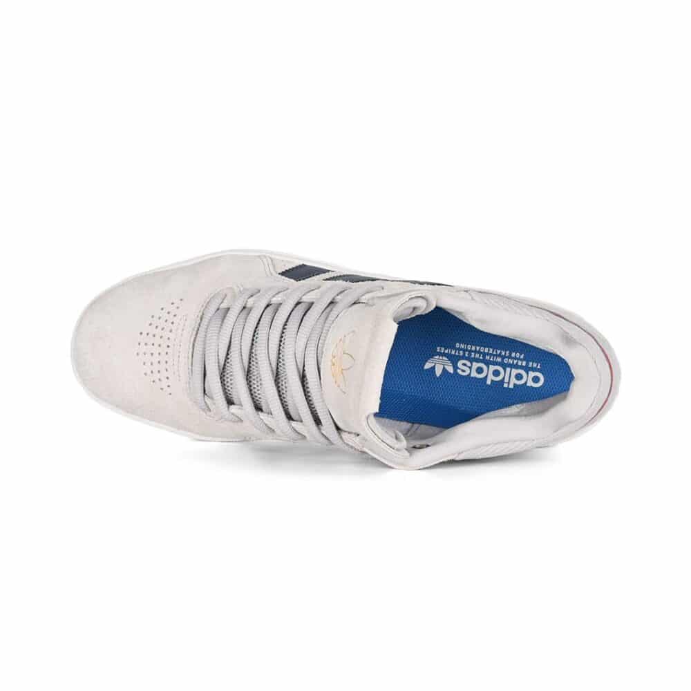 Adidas Tyshawn Skate Shoes - Grey/Collegiate Navy/Gold
