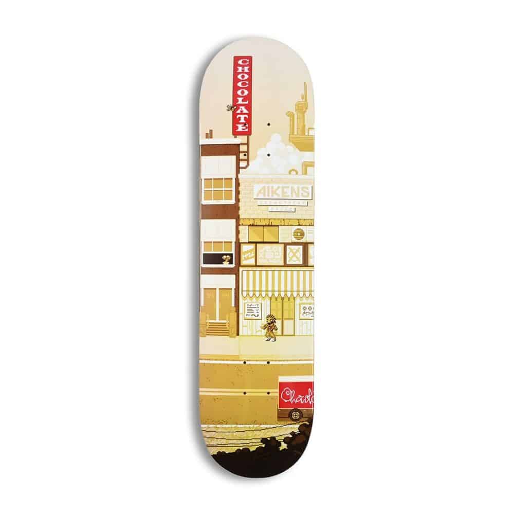 Chocolate Aikens Pixel City 8" Skateboard Deck