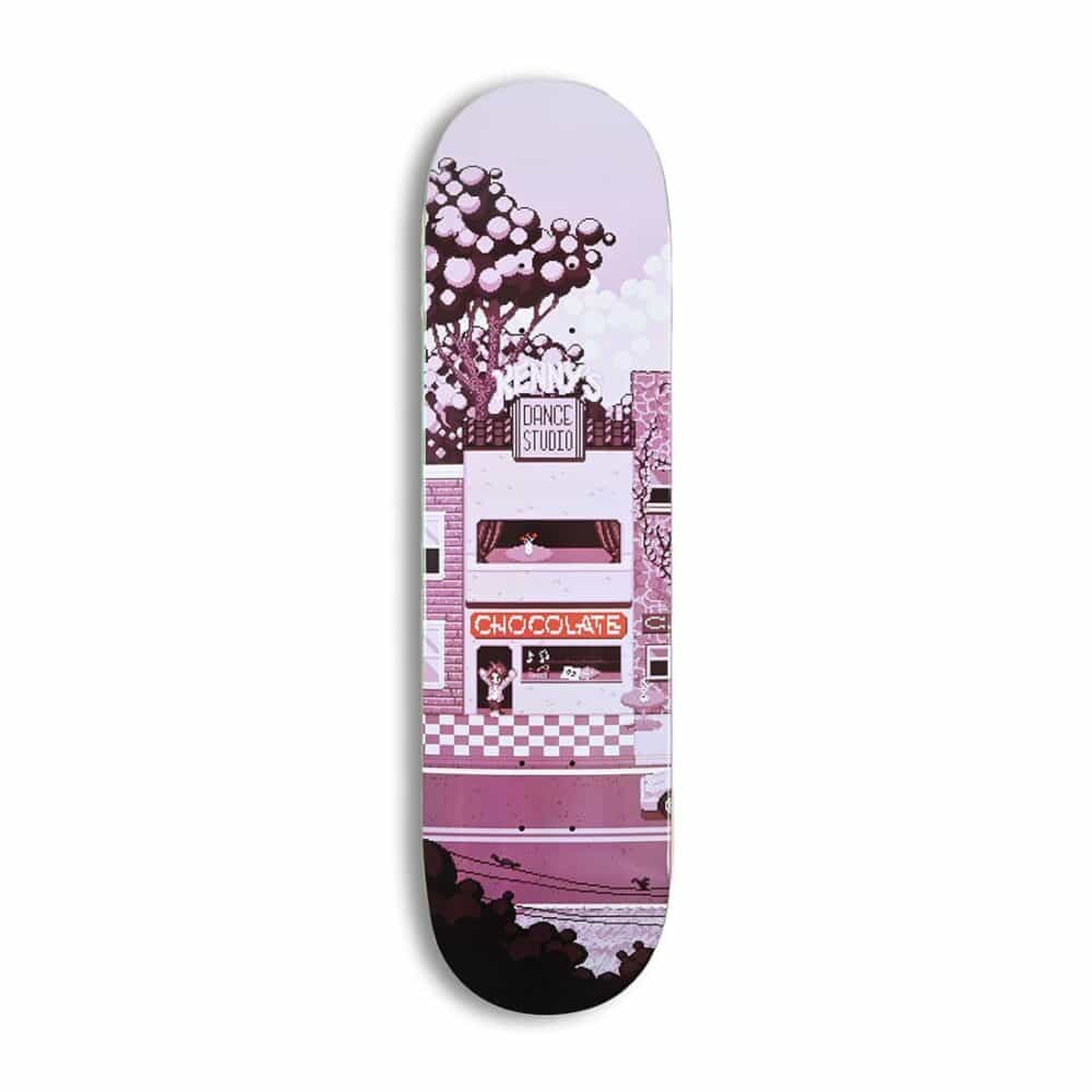 Chocolate Anderson Pixel City Twin Tip 8.25" Skateboard Deck