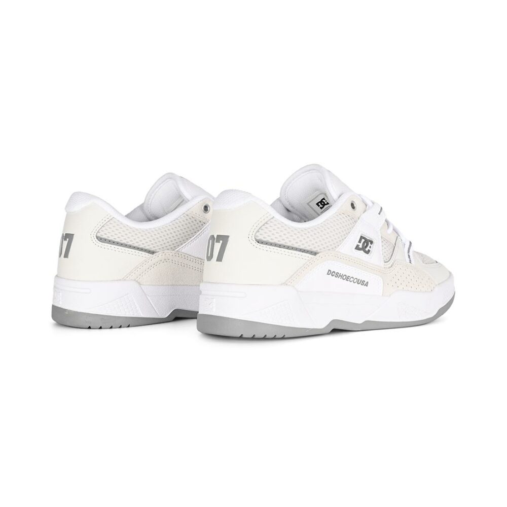 DC Construct Skate Shoes - Off White