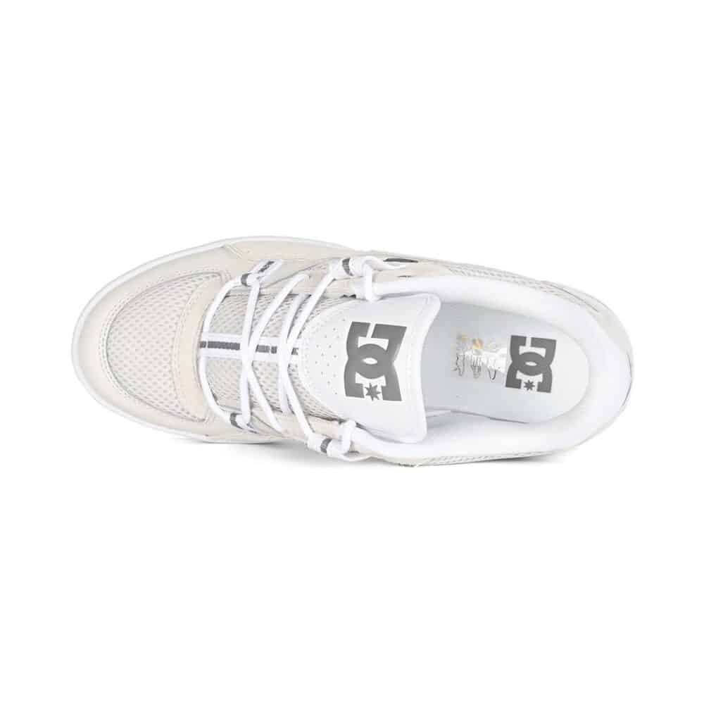 Scarpe Da Skate Uomo DC Construct – Bianco/Nero/Verde, Taglia 7.5